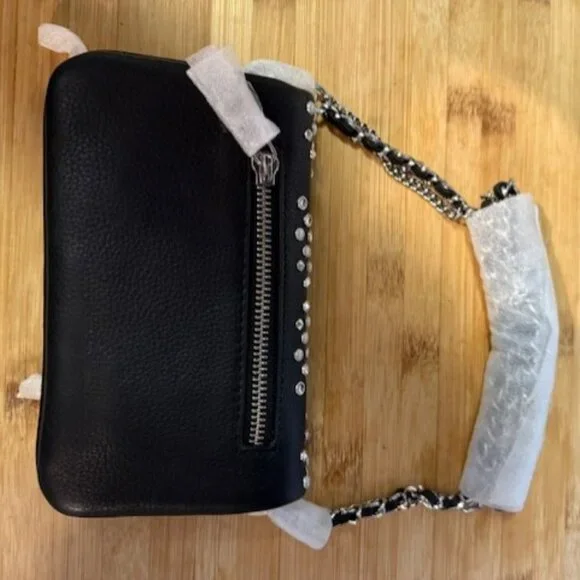 Zadig & Voltaire Rock Nano Arrow Studded Crossbody Bag - Picture 11 of 16